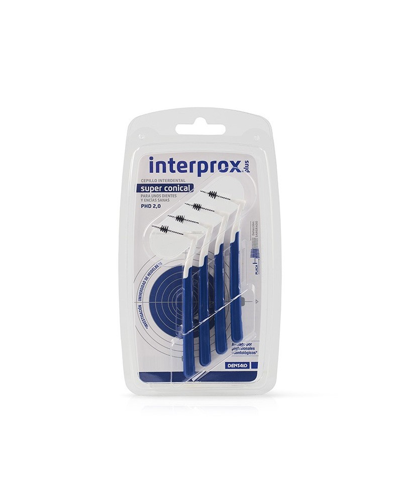 Cepillo Interprox® plus super cónico 2.0 – 4 unidades