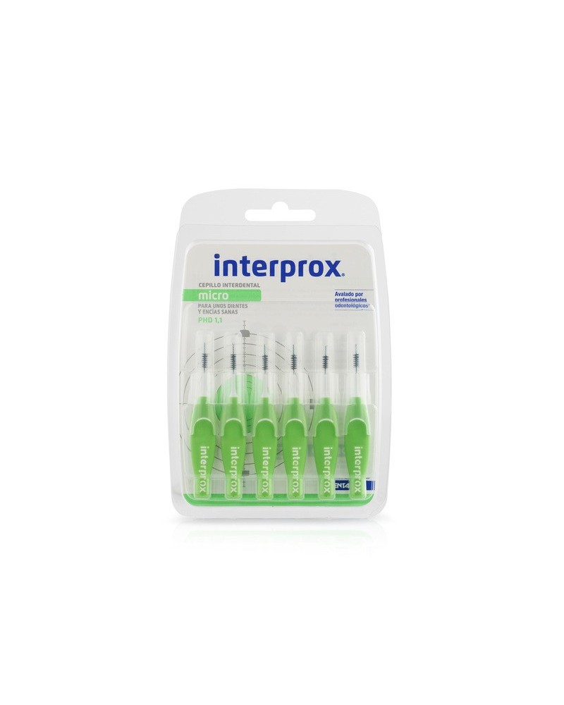 Cepillo Interprox® micro 1.1mm – 6 unidades