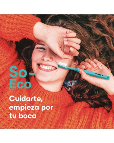 Pack Duplo Cepillo Medio PHB Time To Care® So Eco