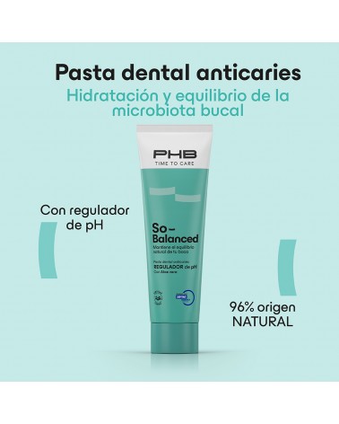 Pasta dentífrica PHB Time to Care® So Balanced 75ml