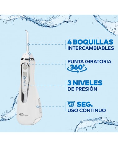 Waterpik WP-580EU Cordless Advanced 2.0 Irrigador