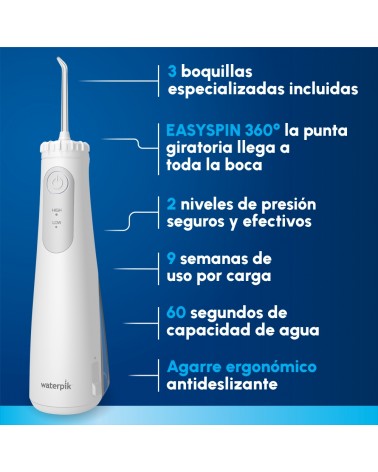 Waterpik WF-27EU Cordless Pearl Irrigador Inalámbrico